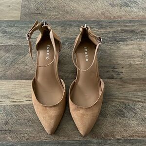 Torrid closed toe heels